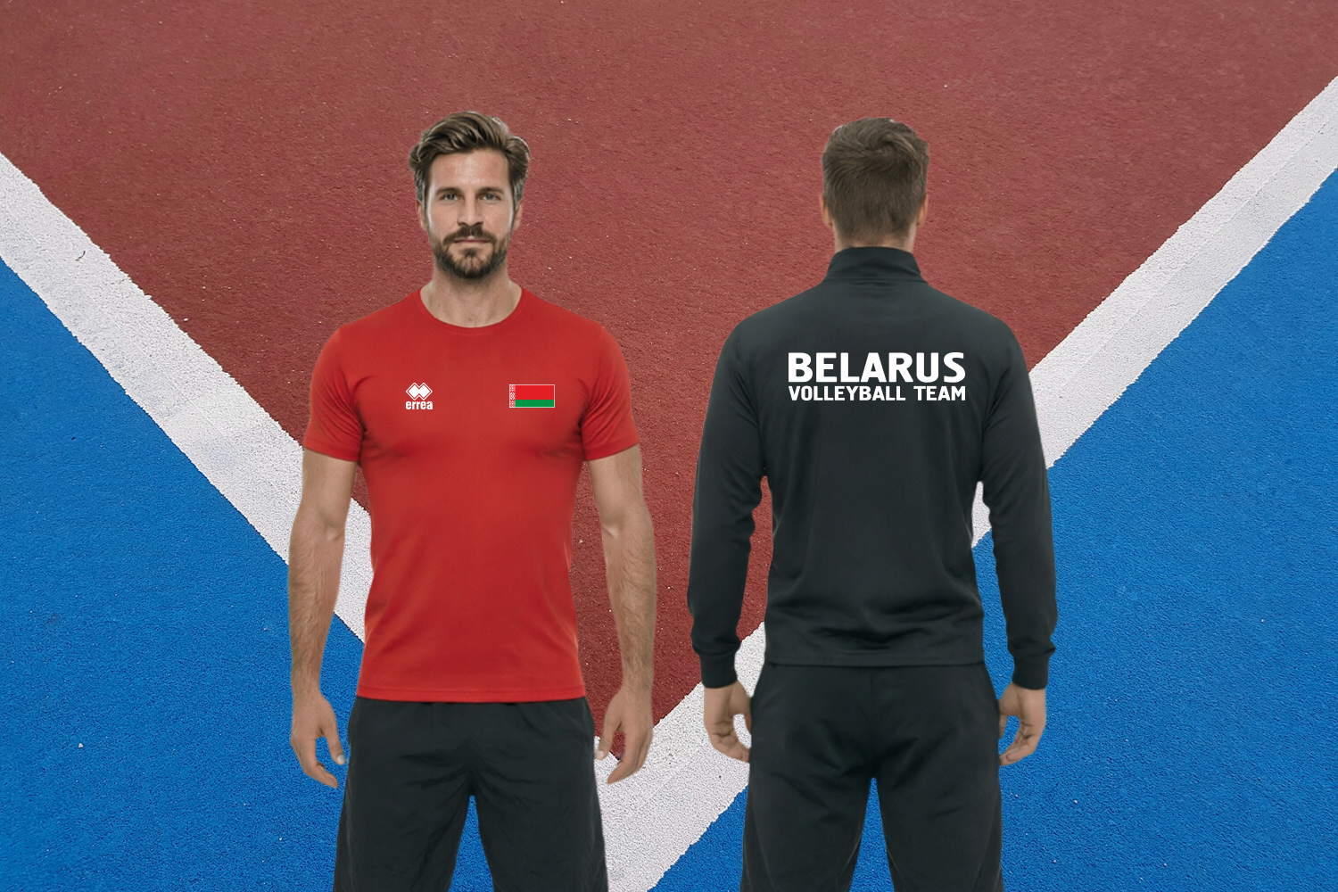 Линейка экипировки Errea Belarus Volleyball Team