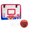 Набор баскетбольный Wilson NBA DRV MINI HOOP CLEAR WZ6017401