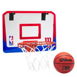 Набор баскетбольный Wilson NBA DRV MINI HOOP CLEAR WZ6017401