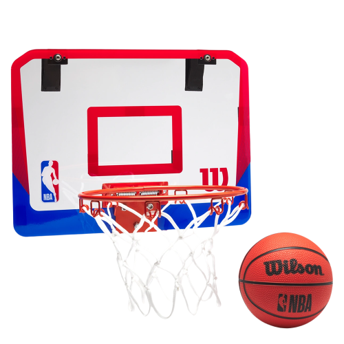 Набор баскетбольный Wilson NBA DRV MINI HOOP CLEAR WZ6017401