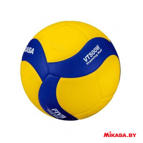 Мяч волейбольный тренировочный  MIKASA VT500W вес 500 г.