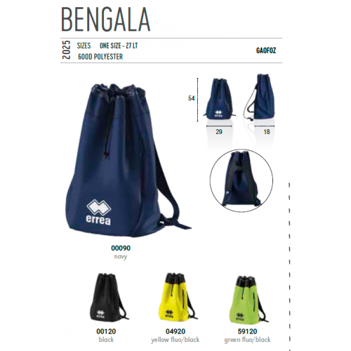 Рюкзак ERREA BENGALA