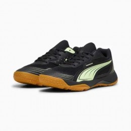 Кроссовки игровые PUMA SOLARFLASH III ЧЕРНЫЙ/ЗЕЛЕНЫЙ 10785001