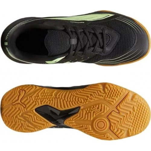 Кроссовки игровые PUMA SOLARFLASH III ЧЕРНЫЙ/ЗЕЛЕНЫЙ 10785001