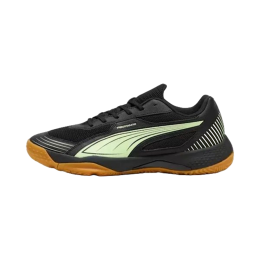 Кроссовки игровые PUMA SOLARFLASH III ЧЕРНЫЙ/ЗЕЛЕНЫЙ 10785001