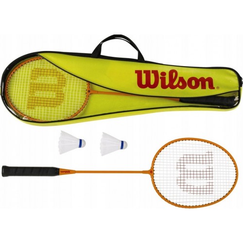 Набор для бадминтона Wilson BADMINTON GEAR KIT (2 ракетки, 2 волана) WR135710F3