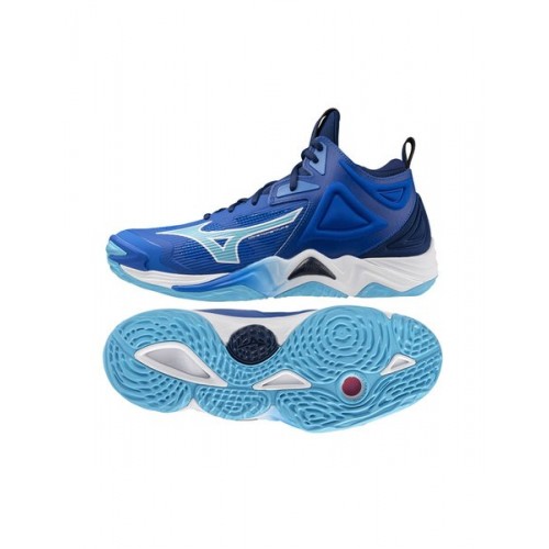 Кроссовки волейбольные MIZUNO WAVE MOMENTUM 3 MID V1GA2317 01