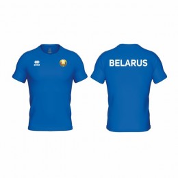 Футболка спортивная  ERREA EVO BELARUS c гербом РБ Синяя