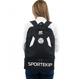 Рюкзак спортивный с отделением для обуви ERREA BOOKER SPORTEKIP Чёрный