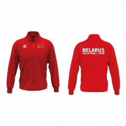 Кофта спортивная ERREA KURT BELARUS VOLLEYBALL TEAM Красная